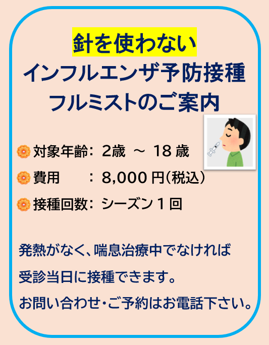 フルミストのご案内の画像